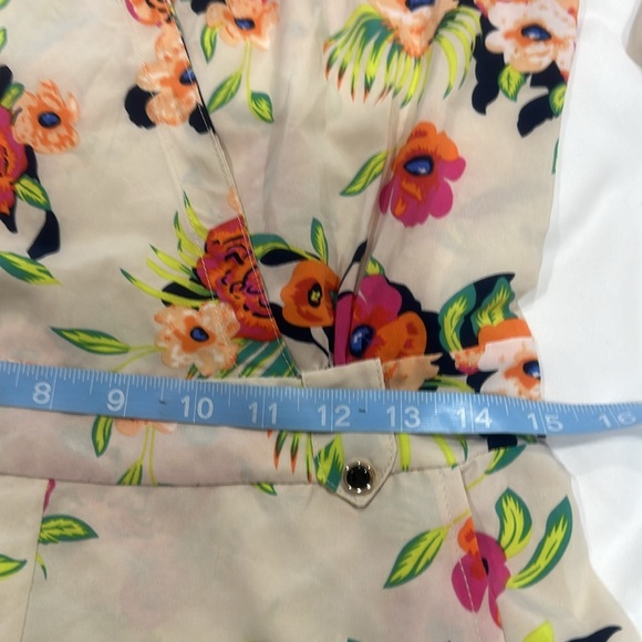 Goodnight Macarroon Floral Romper size M summer vacation - Picture 12 of 13